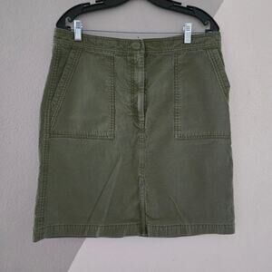 J. Crew Garment-dyed utility midi skirt 12